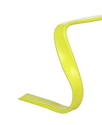 SLG Training Flat Hurdle 12 Inch Pack of 6 – Agility Training Gear | Florocent Yellow