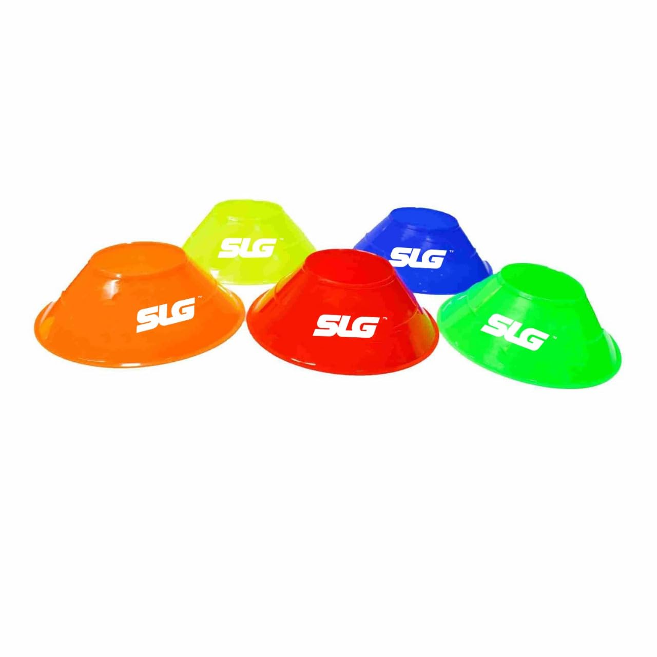 SLG Saucer Cone Mini |Colour :Multicolor|Material:PVC|Packof 40