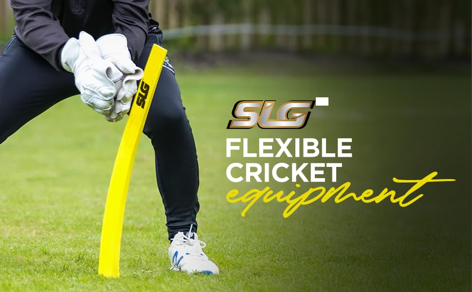 SLG Flexible Cricket Single Stump with Spike – Durable Training Equipment for Bowling & Fielding Practice (Pack of 1)