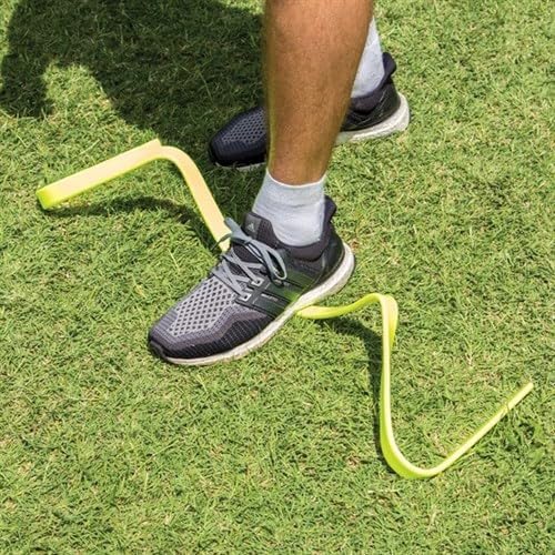 SLG Training Flat Hurdle 12 Inch Pack of 6 – Agility Training Gear | Florocent Yellow
