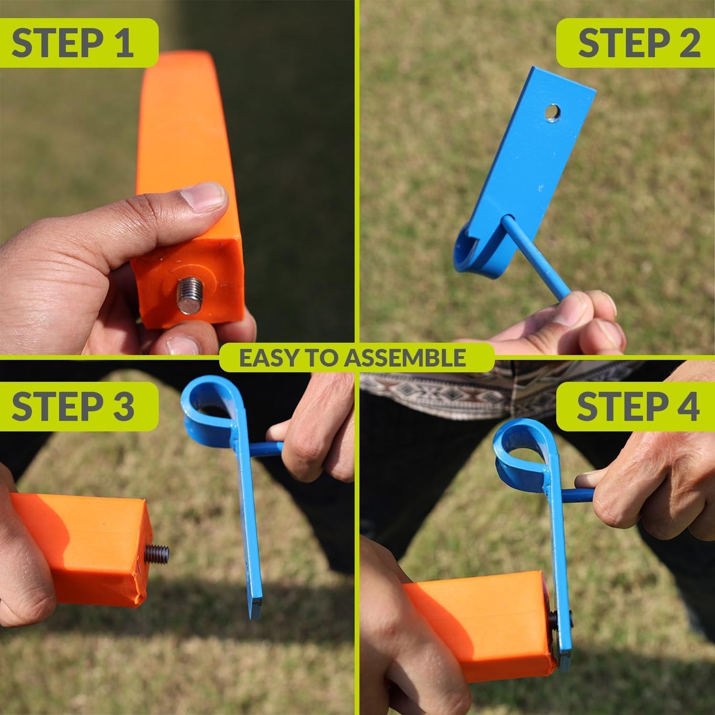 SLG Flexible Cricket Single Stump with Spike – Durable Training Equipment for Bowling & Fielding Practice (Pack of 1)
