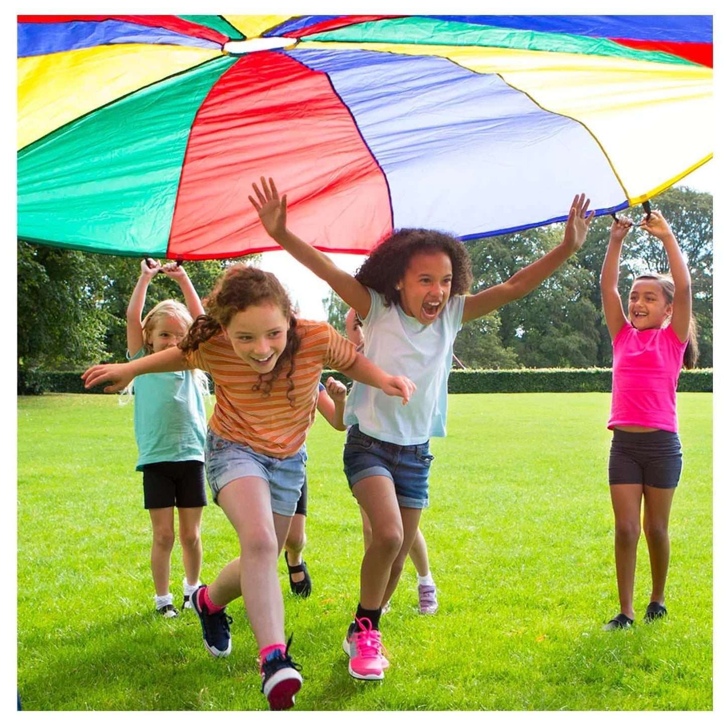 SLG Kids Play Parachute 6 FEET (Pack of 1) (Pack of 1)