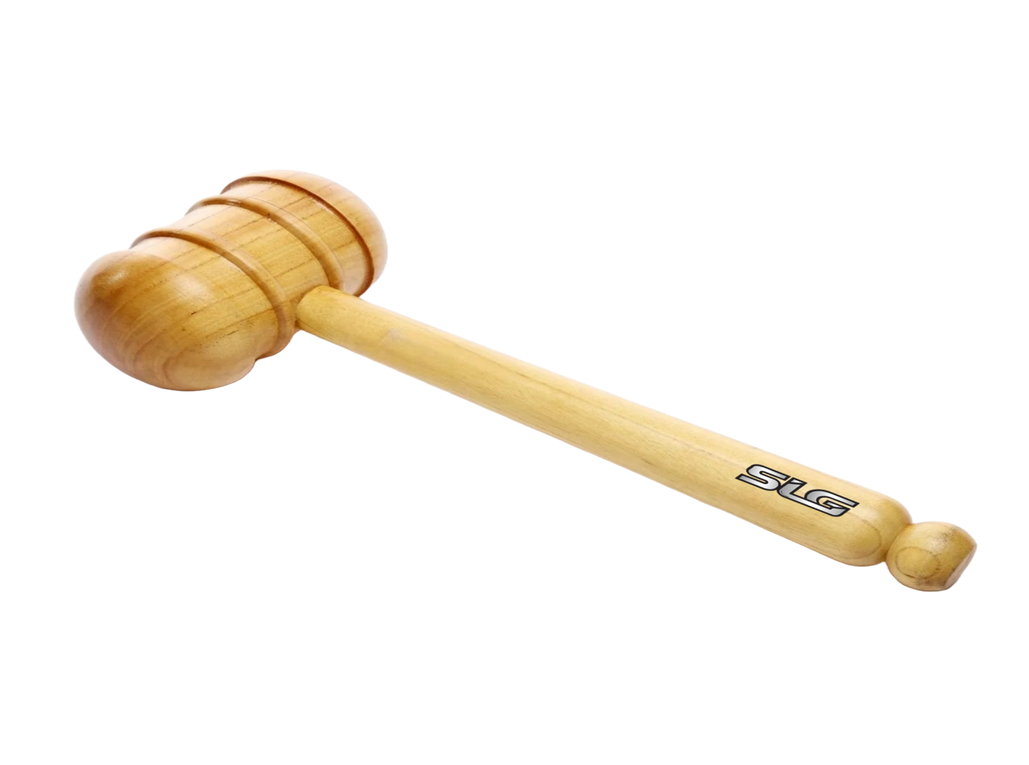 SLG Wooden Cricket Bat Mallet for Knocking and Pressing – Manual Bat Conditioning Tool for Leather Ball Cricket Bats