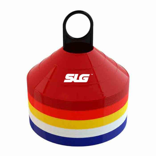 SLG Saucer Cone 2 inch | Colour : Multicolor | Material:PVC | Packof 50