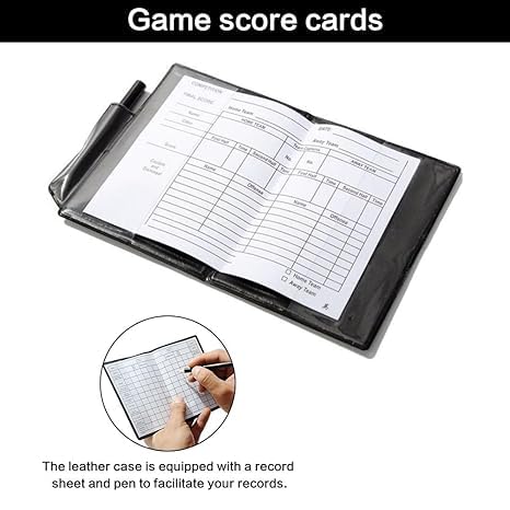 SLG Referee Warning Card Set – Red & Yellow Cards for Football, Soccer & All Sports | Essential Gear for Match Officials