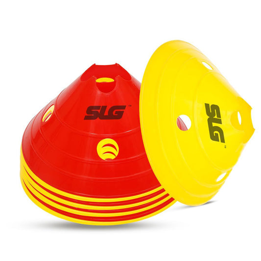 SLG Mega Disc Saucer Cone|Colour :Multicolor|Material:PVC| Packof 20