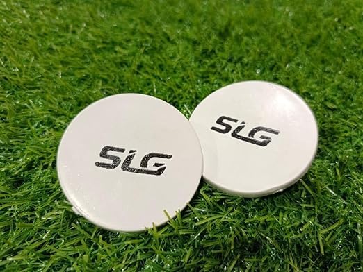 SLG 2.5" White Ground Marker Discs – Set of 25 Durable PVC Training Cones for Agility, Sports Drills & Field Marking