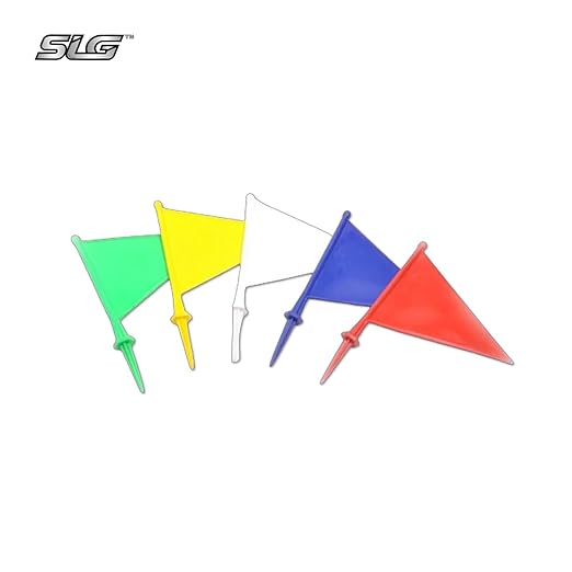 SLG Cricket Boundary Flag – Pack of 10