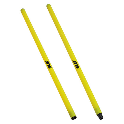 SLG PVC Training Poles – 100cm (Set of 4) | Agility & Speed Training for Team Sports | Durable & Lightweight