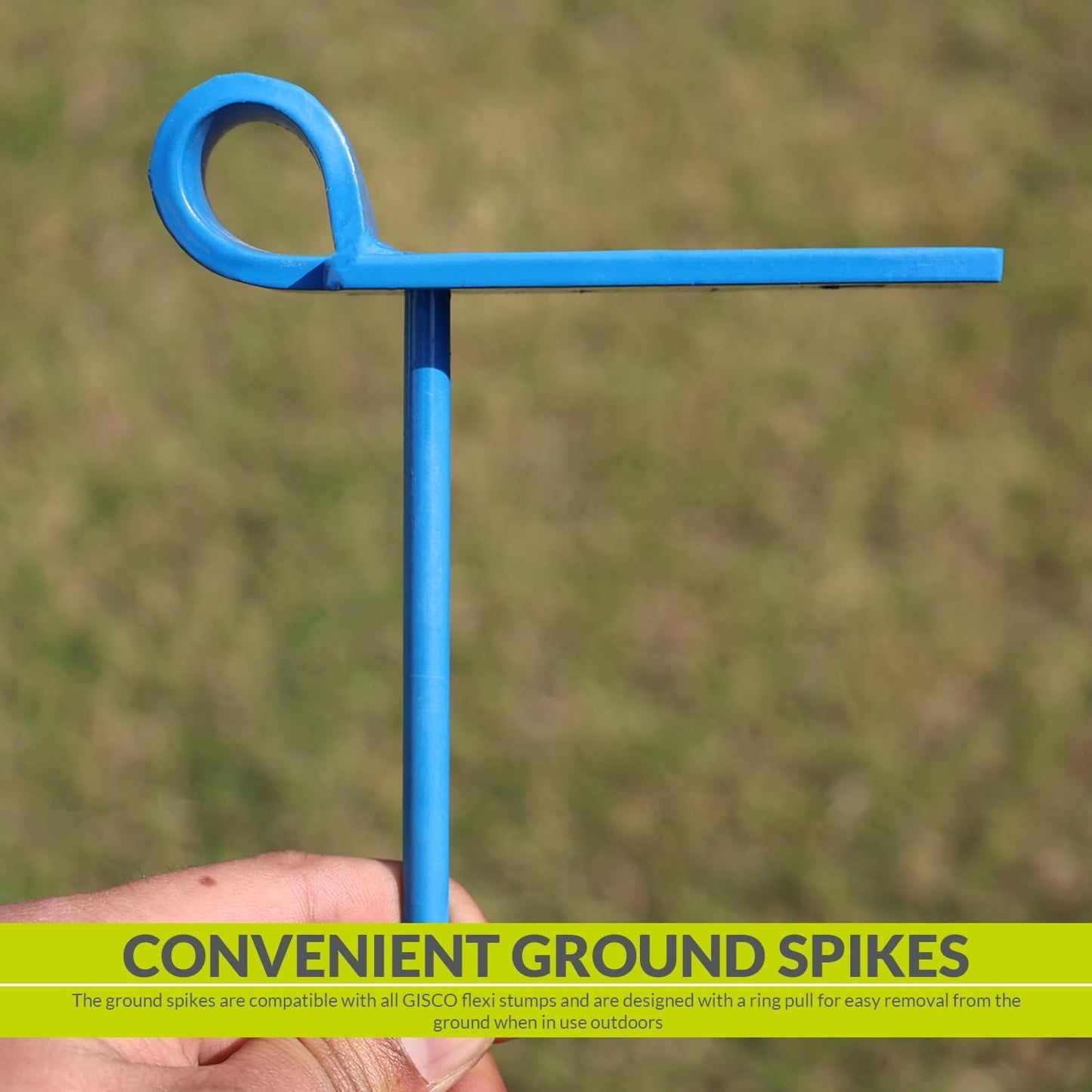SLG Flexible Cricket Single Stump with Spike – Durable Training Equipment for Bowling & Fielding Practice (Pack of 1)