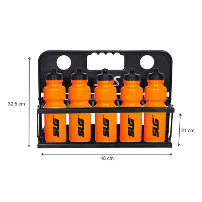 SLG Water Bottle Carrier with 10 Bottles, Durable and Lightweight, Ideal for Sports Teams, Training, and Outdoor Activities (Pack of 1)