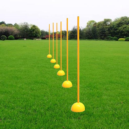 SLG PVC Training Poles – 100cm (Set of 4) | Agility & Speed Training for Team Sports | Durable & Lightweight