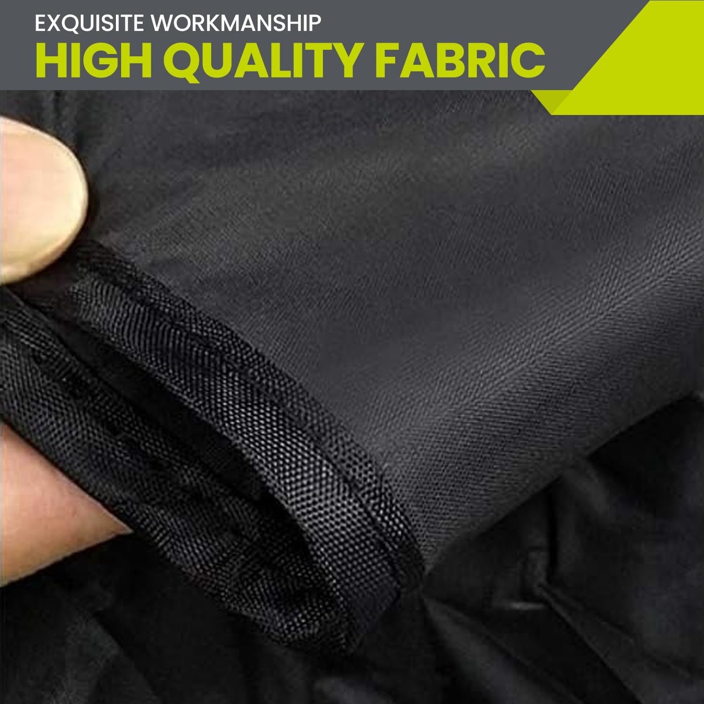 SLG 48" Sprint Training Parachute – Speed & Agility Resistance Chute for Explosive Acceleration Workouts – Black Nylon