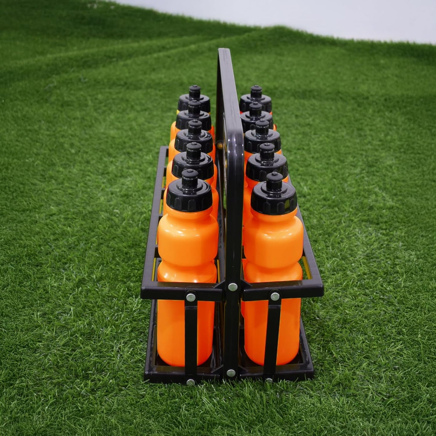 SLG Water Bottle Carrier with 10 Bottles, Durable and Lightweight, Ideal for Sports Teams, Training, and Outdoor Activities (Pack of 1)