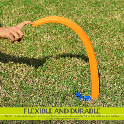 SLG Flexible Cricket Single Stump with Spike – Durable Training Equipment for Bowling & Fielding Practice (Pack of 1)