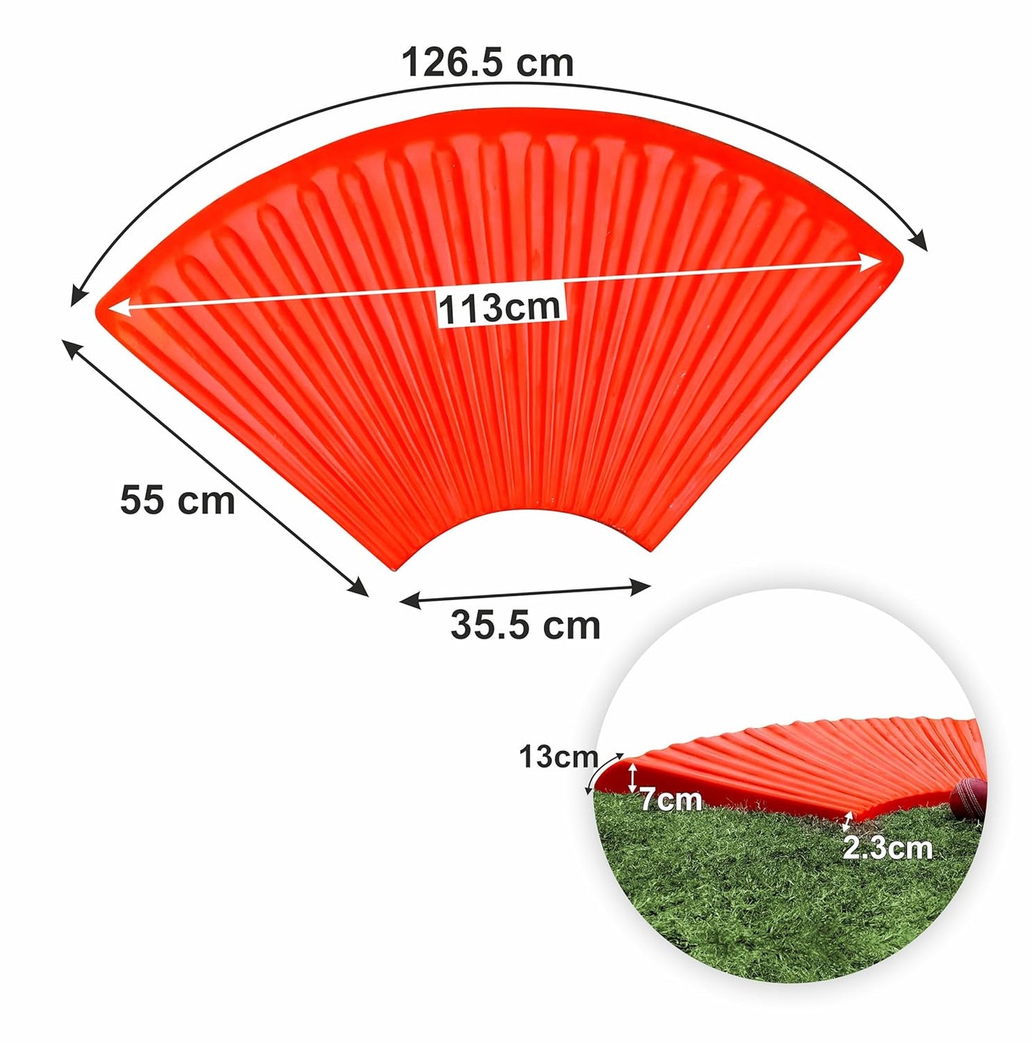 SLG Round Katchet Board | Cricket Slip Catch Training Tool | 8 Kg