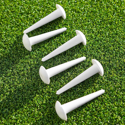 SLG Ground Marker 6 inches Disc White |Colour :White|Material:PVC|Packof 25