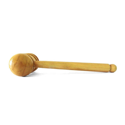 SLG Wooden Cricket Bat Mallet for Knocking and Pressing – Manual Bat Conditioning Tool for Leather Ball Cricket Bats