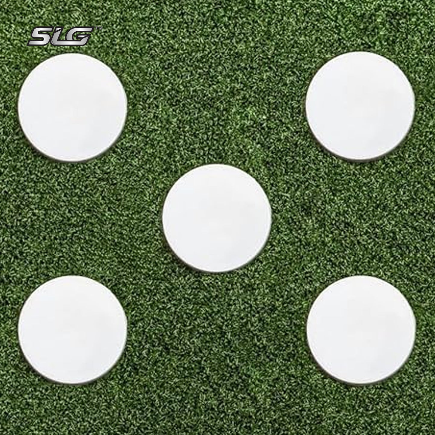 Cricket ground marker - white PVC