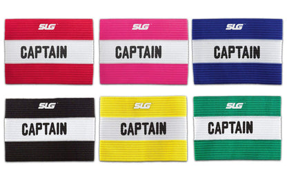 SLG Captain arm Band (Pack of 3) Senior Size |Colour :Multicolor|Material:Elastic
