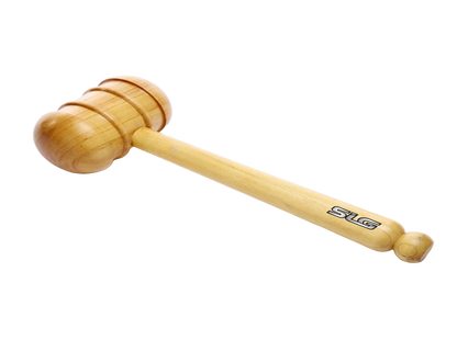 SLG Wooden Cricket Bat Mallet for Knocking and Pressing – Manual Bat Conditioning Tool for Leather Ball Cricket Bats