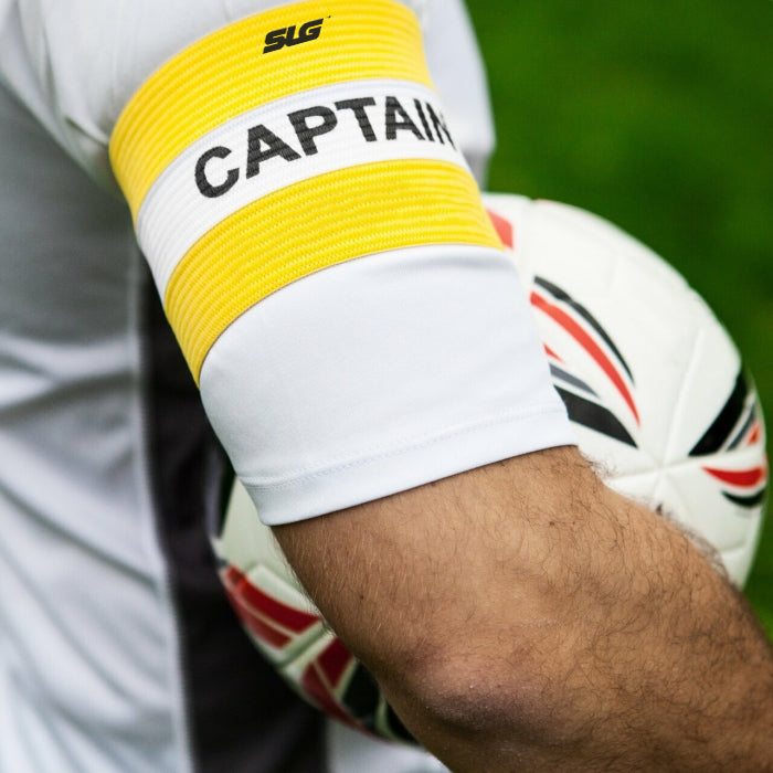 SLG Captain arm Band (Pack of 3) Senior Size |Colour :Multicolor|Material:Elastic