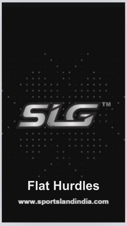 SLG Training Flat Hurdle 12 Inch Pack of 6 – Agility Training Gear | Florocent Yellow