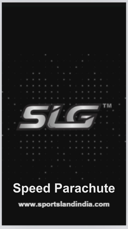 SLG Speed Chute 40"x40" – Sprint Training Parachute for Speed & Resistance | Agility & Acceleration Booster