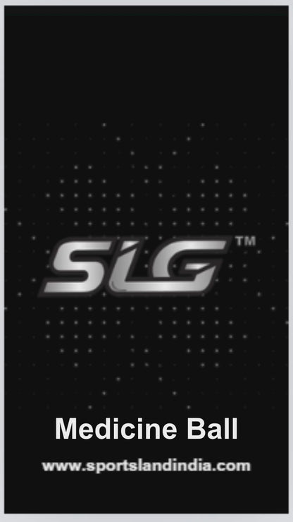 SLG Rubber Medicine Exercise Ball 2kg (Orange) - Core & Endurance Workout Tool